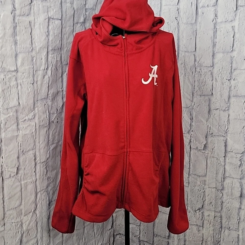 GENUINE STUFF Alabama Zip Up Women's Hooded Jacket XL‎
